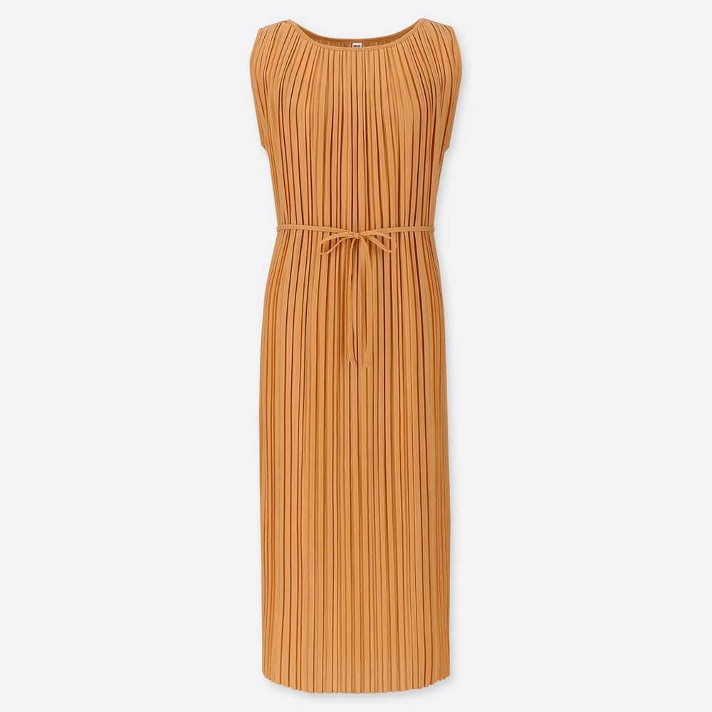 Uniqlo pleated dress